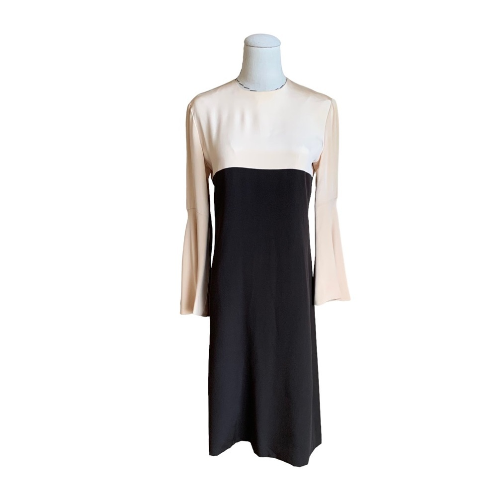 Vintage 60s Gustave Tassell I. Magnin Silk Dress American Couture Jackie O